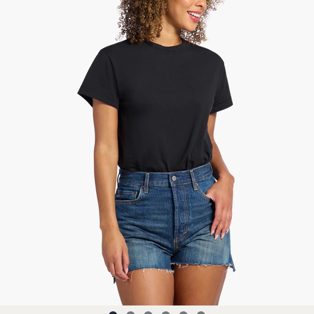 Nuuds Everyday Tee Black bodysuit